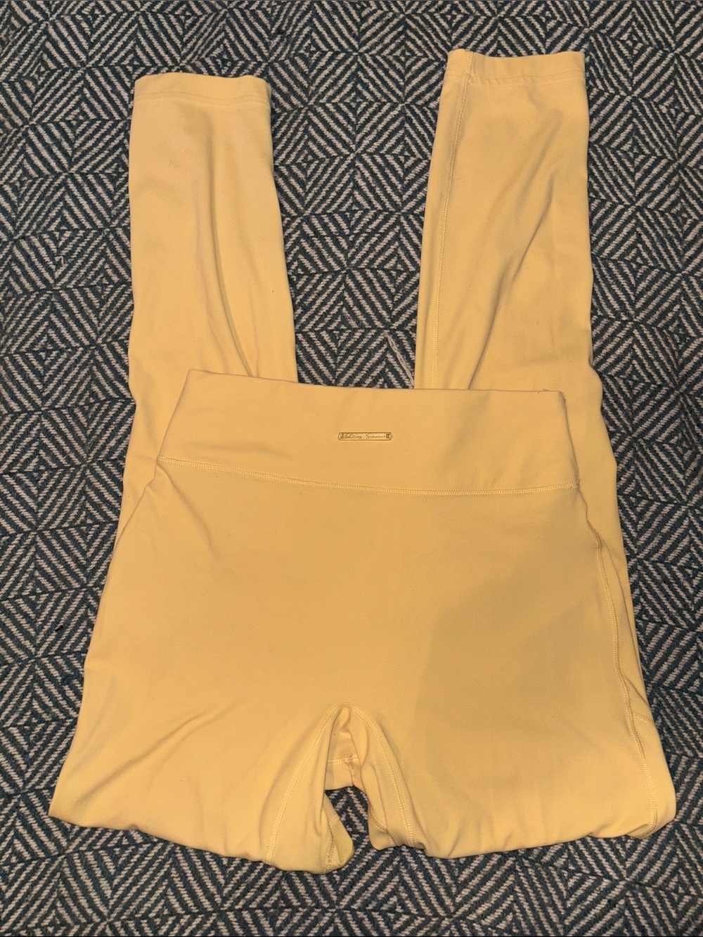 Gymshark x Whitney Simmons Butter Yellow High-Waist Leggings